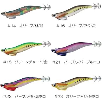 No.2215 スクイッドシーカー35g 7本 No.2215 スクイッドシーカー35g 7本 Valleyhill｜バレーヒルの